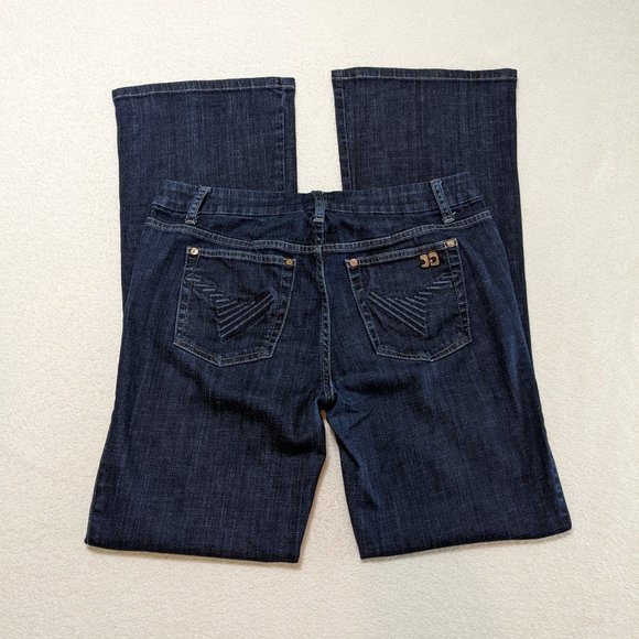 Joe's Jeans Dark Blue Stretch Denim "Muse" Fit Boot Leg for Women- size 32 - Picture 2 of 6